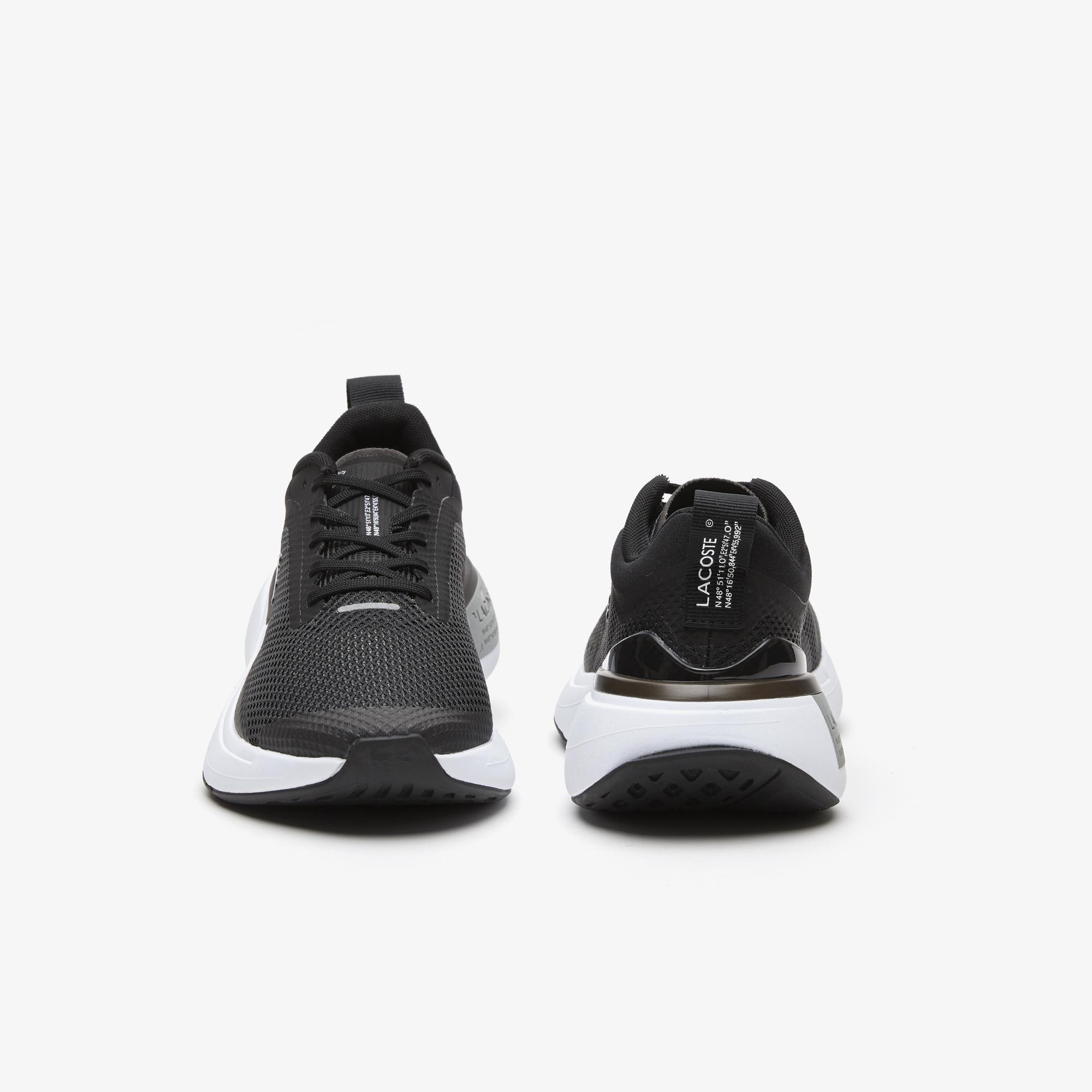 Lacoste Run Spin Evo Kadın Siyah Sneaker. 6