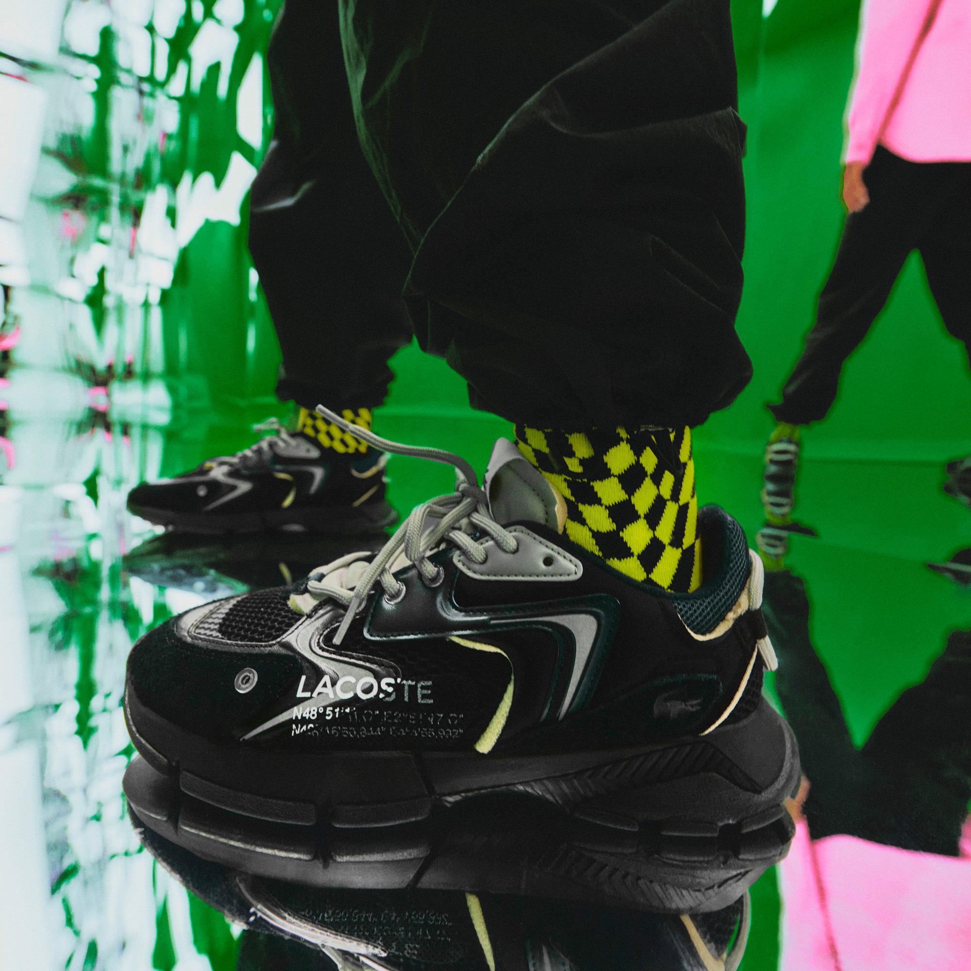 Lacoste L003 Neo Erkek Siyah Sneaker. 6