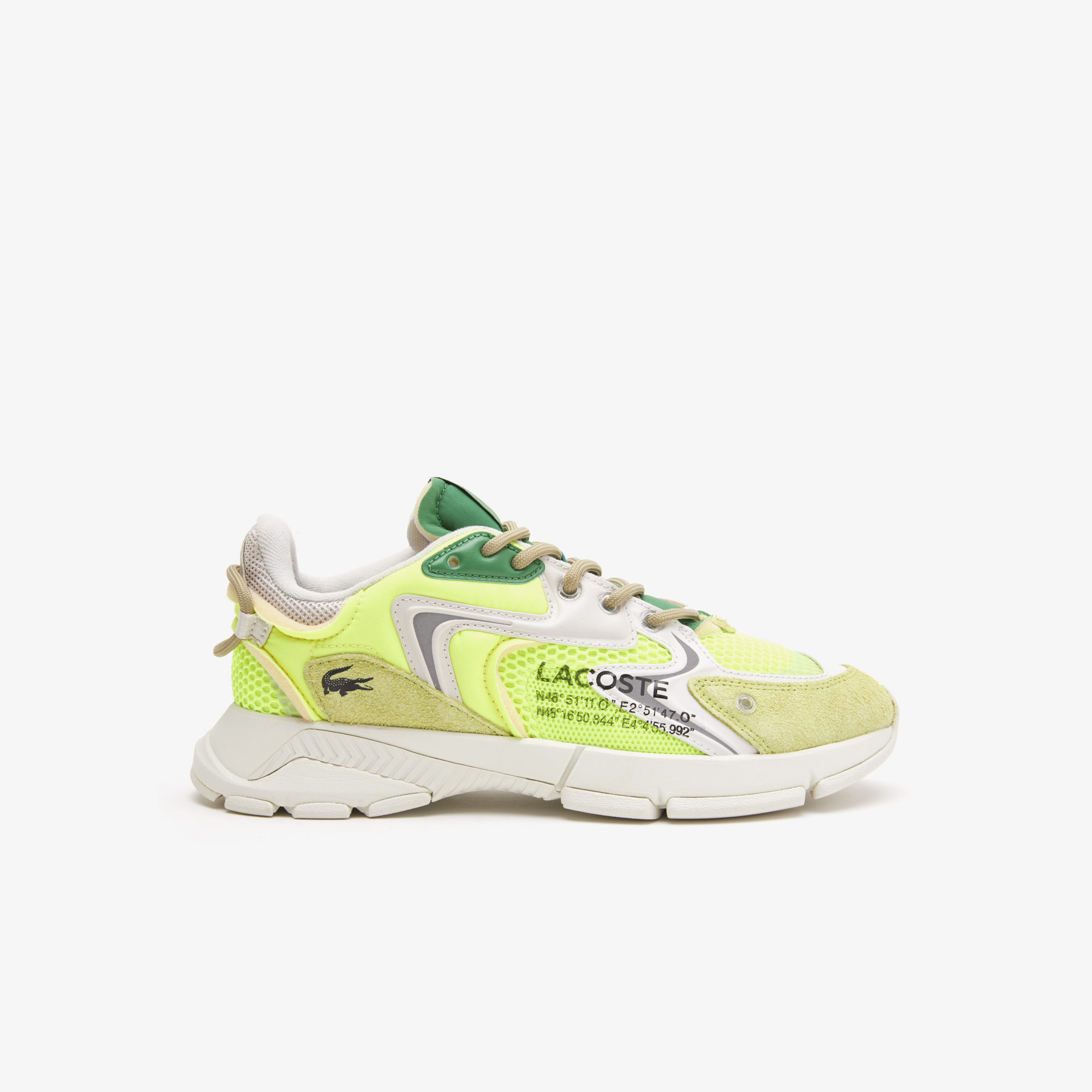 Lacoste L003 Neo Erkek Sarı Sneaker. 1