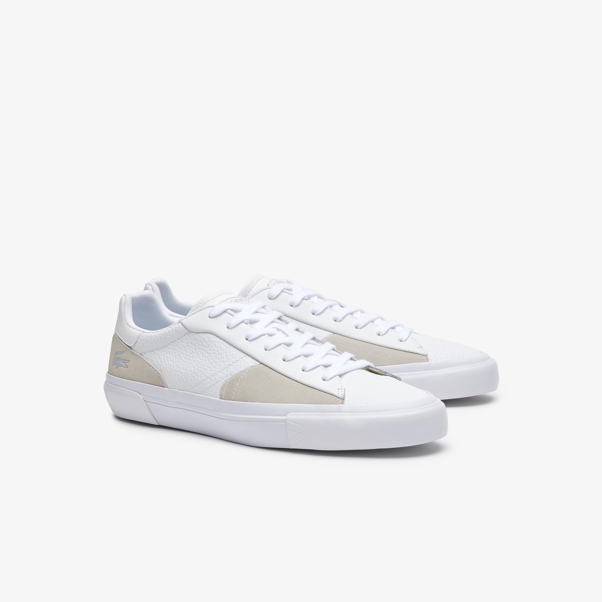 Lacoste L006 Erkek Beyaz Sneaker. 3
