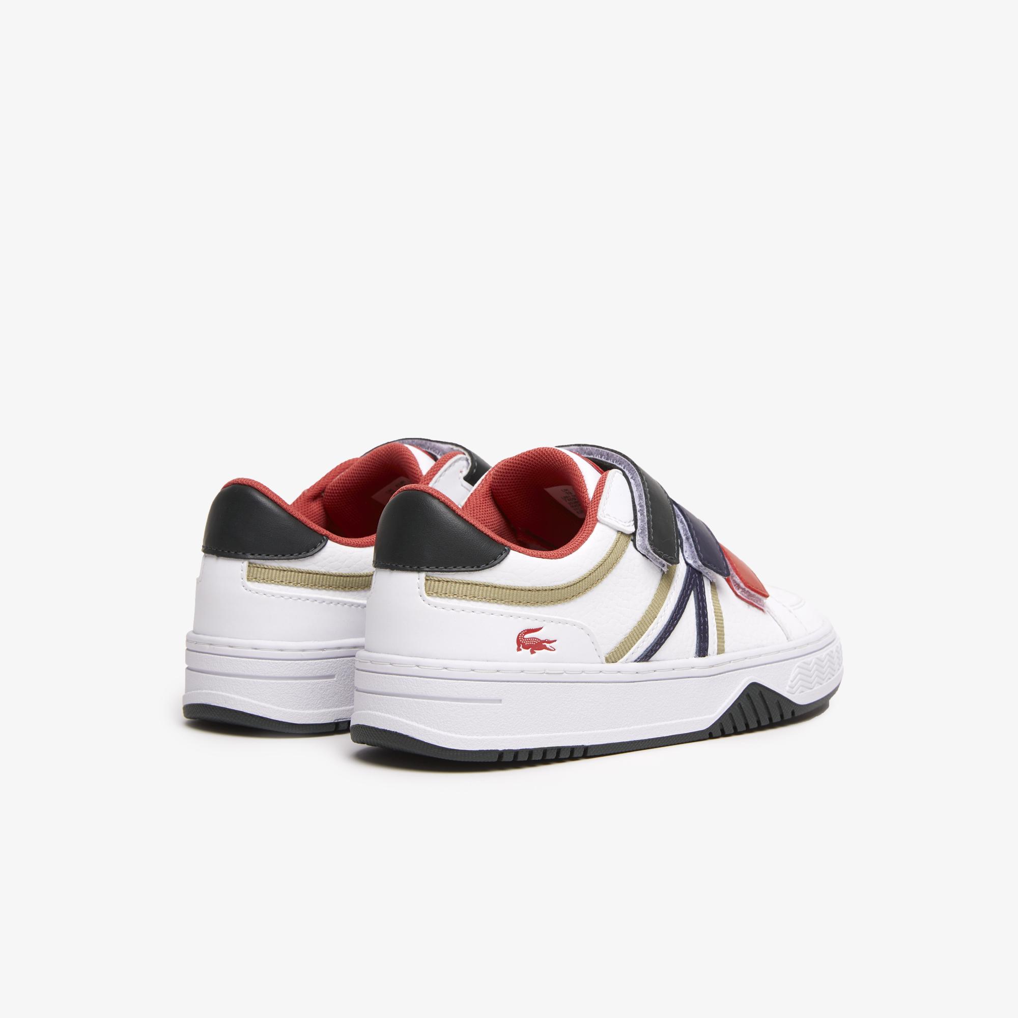 Lacoste L001 Çocuk Beyaz Sneaker. 4