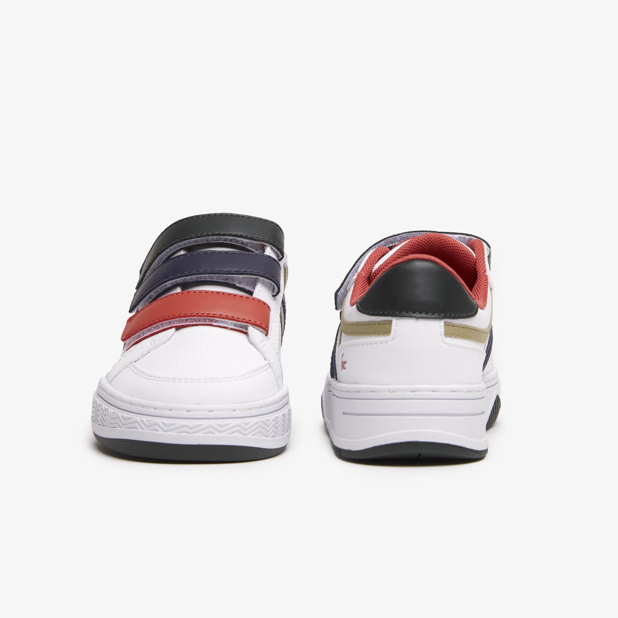 Lacoste L001 Çocuk Beyaz Sneaker. 6