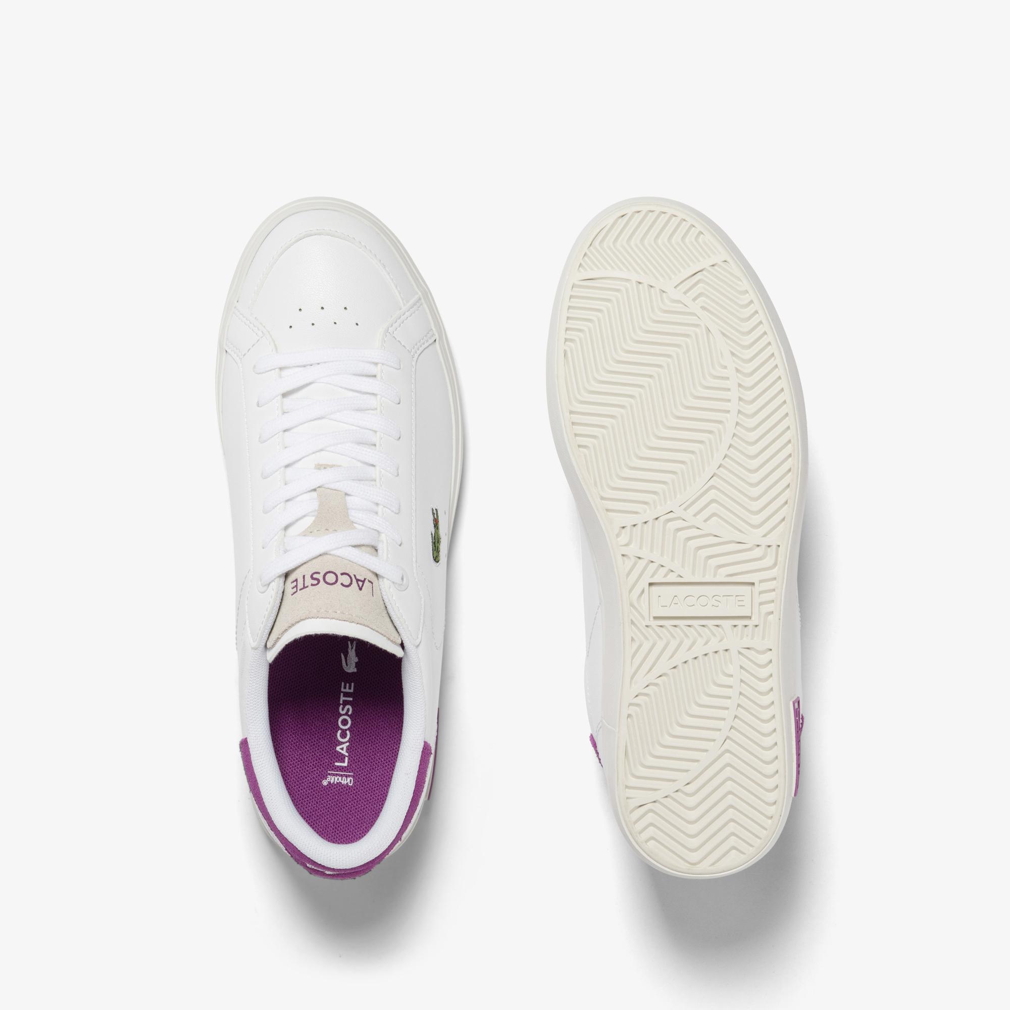 Lacoste Powercourt Kadın Beyaz Sneaker. 5