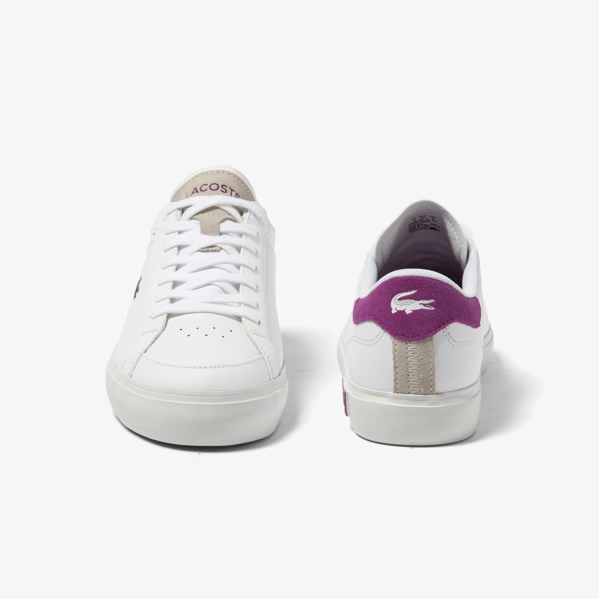 Lacoste Powercourt Kadın Beyaz Sneaker. 6