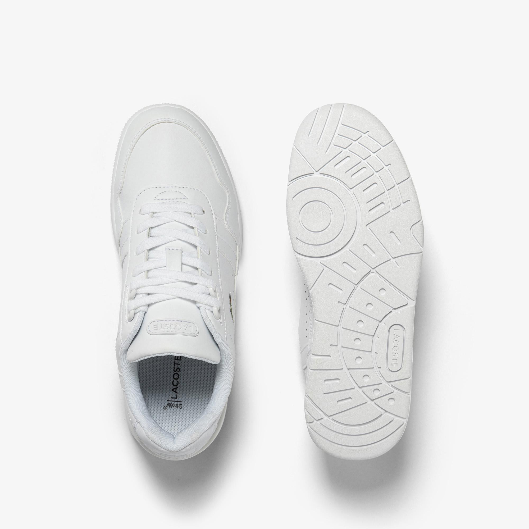 Lacoste T-Clip Kadın Beyaz Sneaker. 6